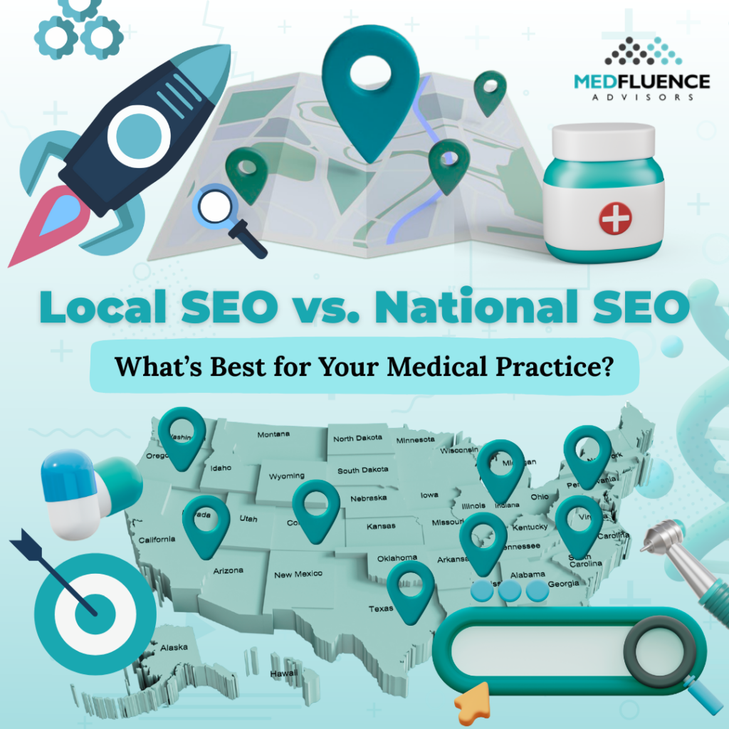 Local SEO vs. National SEO What’s Best for Your Medical Practice
