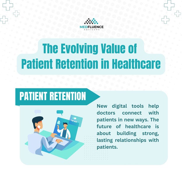 Illustration of doctor using digital tools to connect with a patient online