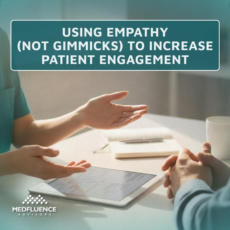 Clinician consulting patient at desk with tablet