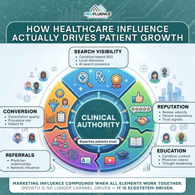 How Healthcare Influence Actually Drives Patient Growth
